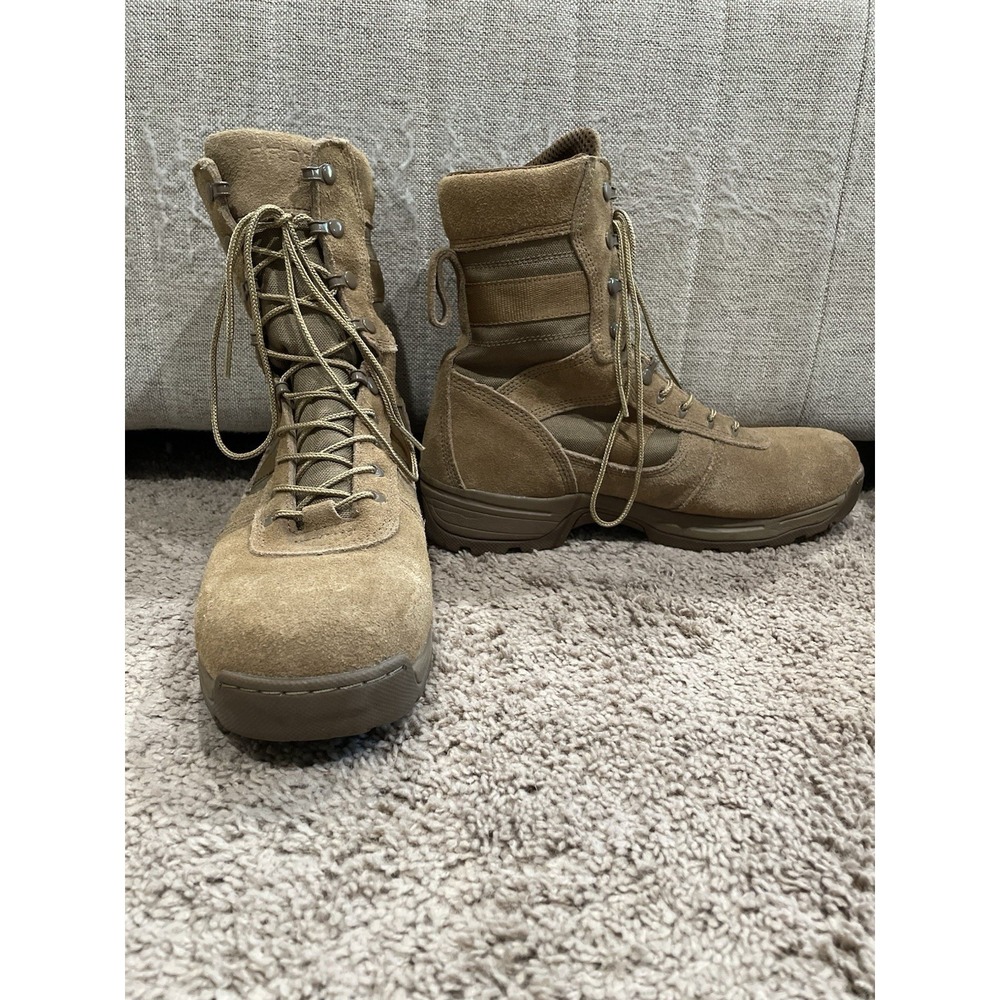 Propper Series 100 Men's Tactical Combat Boots 8"‎ Coyote Waterproof Brown 11.5